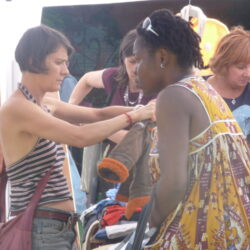 Momenti nelle bancarelle